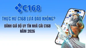 Thực hư C168 lừa đảo không? Đánh giá độ uy tín nhà cái C168 năm 2026